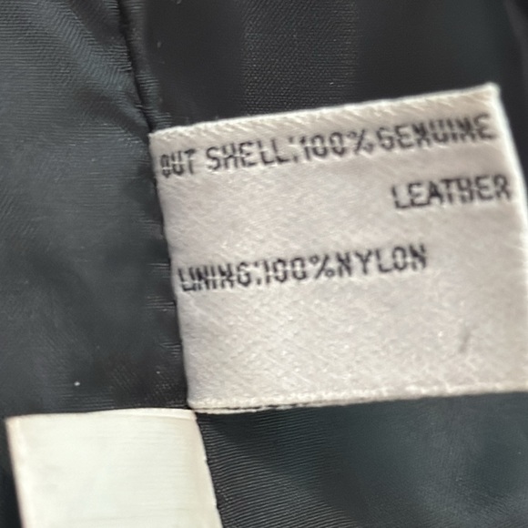 🌺🌺 NWT JESSICA ASH LEATHER COAT SIZE M - Picture 13 of 13